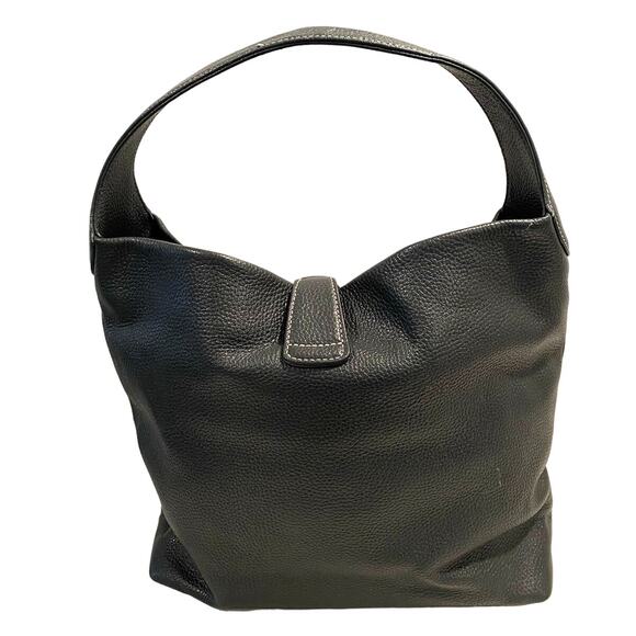 Dooney & Bourke Pebble Grain Leather Large Sack shoulder Purse Hobo bag 0708143 - Picture 6 of 15